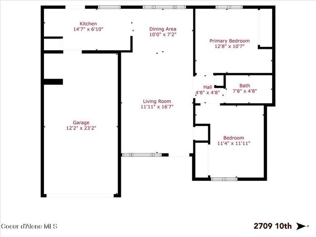 2707-2709 N 10th St, Coeur D'alene, ID 83815