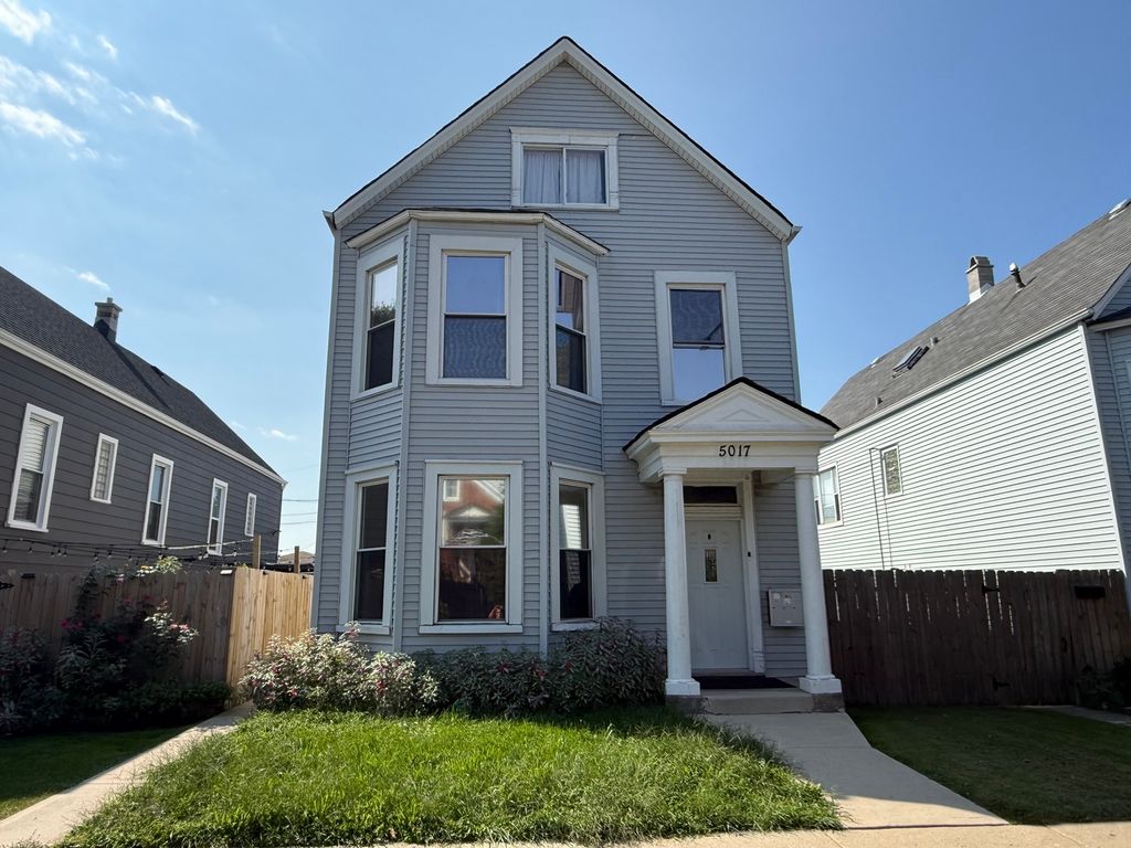 5017 W 24th Place, Cicero, IL 60804 — exterior