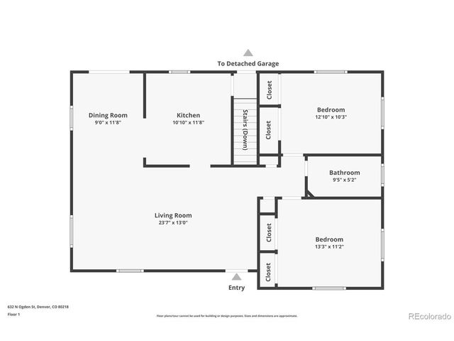 632 Ogden St, Denver, CO 80218