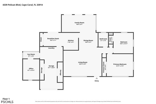 4339 PELICAN BLVD, Cape Coral, FL 33914
