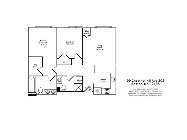 99 Chestnut Hill Ave 202, Boston, MA 02135