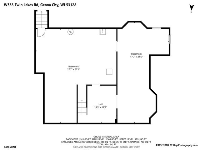 553 W Twin Lakes ROAD, Genoa City, WI 53128