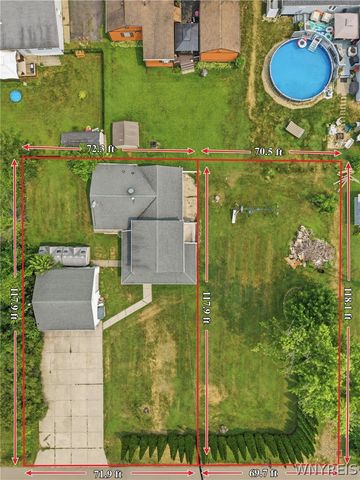 6709 Hamilton Drive, Evans, NY 14047