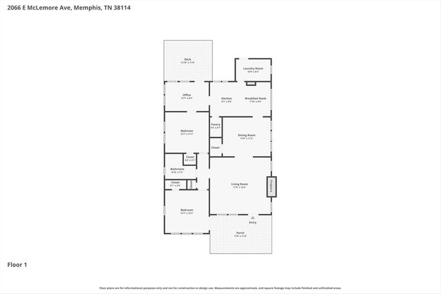2066 E MCLEMORE AVE, Memphis, TN 38114