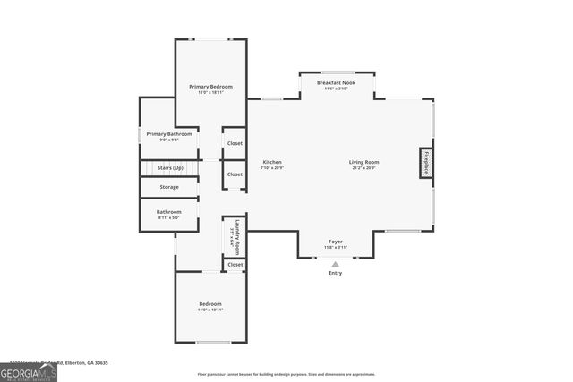 1019 Hornets Bridge, Elberton, GA 30635