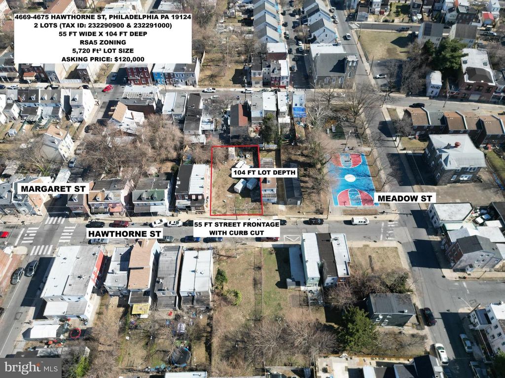 4669 HAWTHORNE ST, PHILADELPHIA, PA 19124 — exterior