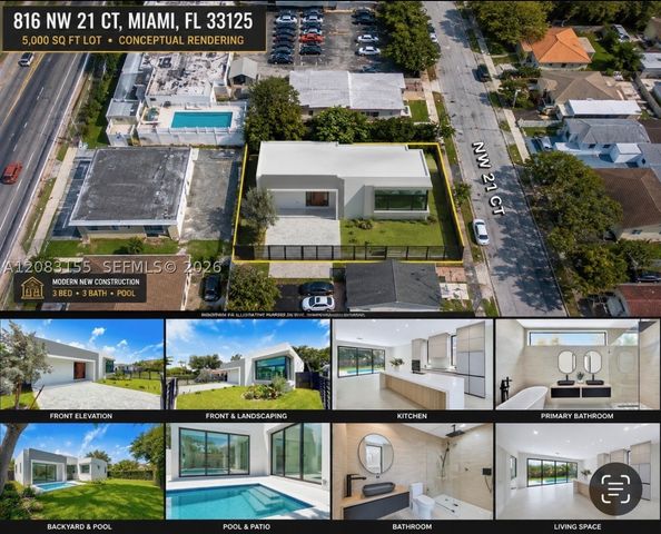 816 NW 21st Ct, Miami, FL 33125