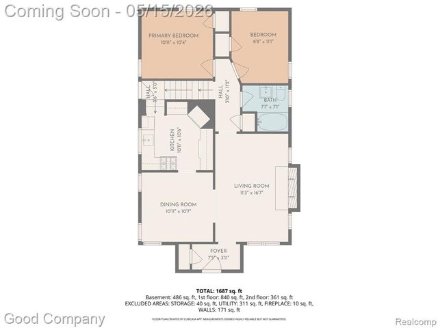 430 S Edison Avenue, Royal Oak, MI 48067