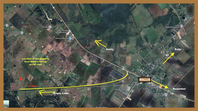 3671 W Fm 1093 Road, Wallis, TX 77485