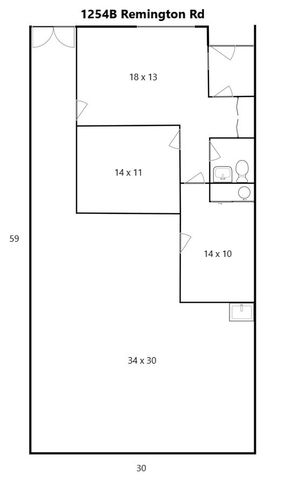1254 REMINGTON Road B, Schaumburg, IL 60193