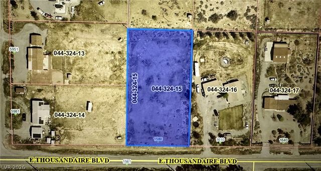 1580 Thousandaire Boulevard, Pahrump, NV 89048