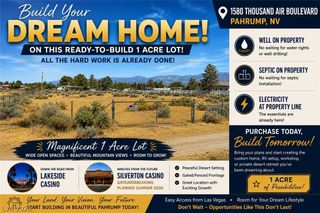 1580 Thousandaire Boulevard, Pahrump, NV 89048