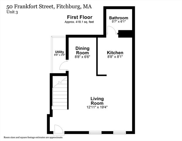 50 Frankfort St 3, Fitchburg, MA 01420