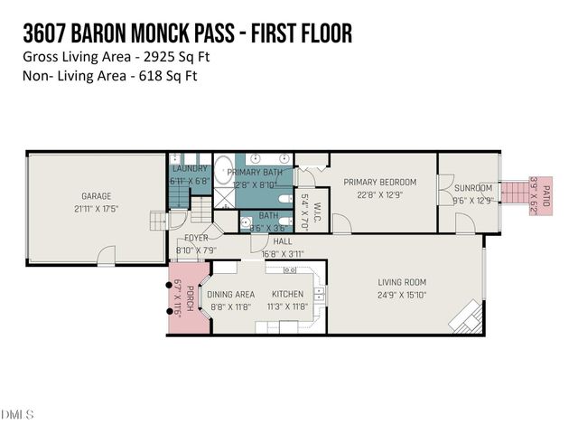 3607 Baron Monck Pass, Raleigh, NC 27612