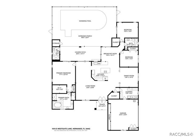 1610 E Westgate Lane, Hernando, FL 34442
