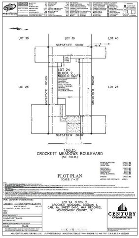 10635 Crockett Meadows Boulevard, Conroe, TX 77306