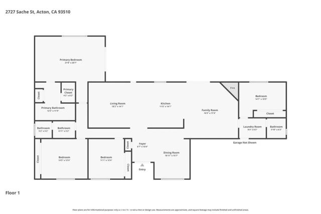 2727 Sache Street, Acton, CA 93510