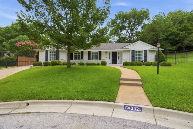 3321 Marquette Court, Fort Worth, TX 76109