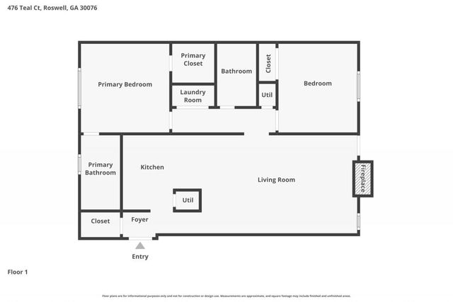 476 Teal Court, Roswell, GA 30076