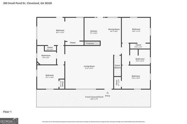 300 Small Pond Drive, Cleveland, GA 30528