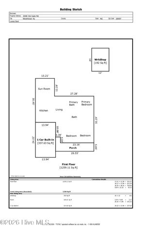3006 Old Gate Road, Morehead City, NC 28557