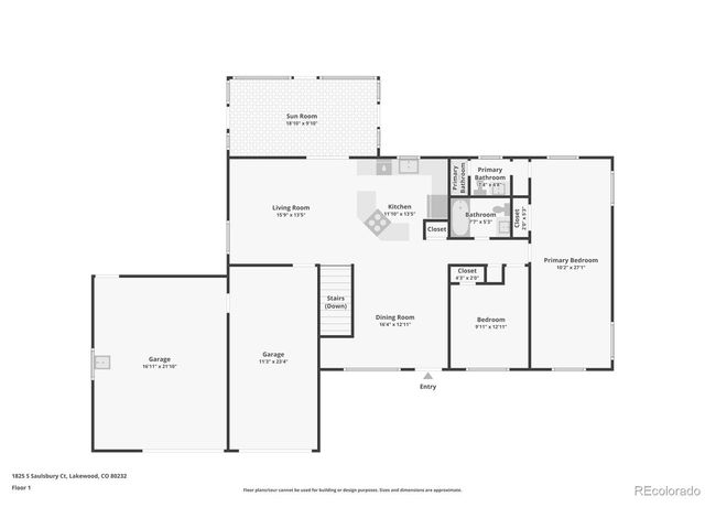 1825 S Saulsbury Ct, Lakewood, CO 80232