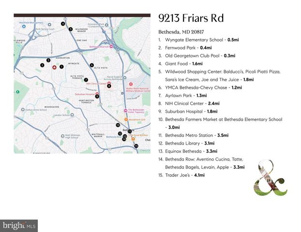 9213 FRIARS RD, Bethesda, MD 20817