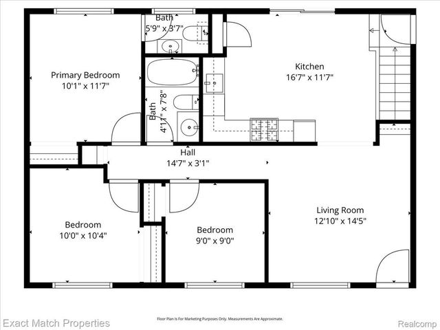 724 Parkwood Avenue, Pontiac, MI 48340