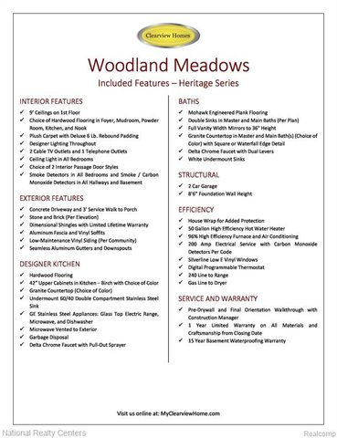 53175 Woodland Meadows, Chesterfield, MI 48047