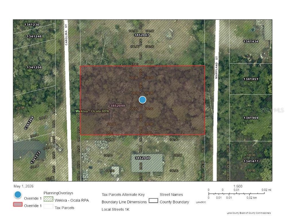 MARYLAND STREET, Paisley, FL 32767