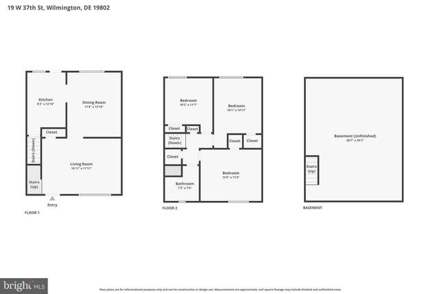 19 W 37TH ST, Wilmington, DE 19802