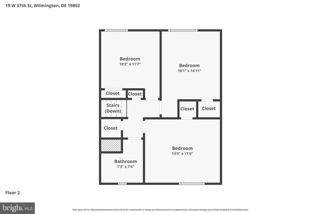 19 W 37TH ST, Wilmington, DE 19802