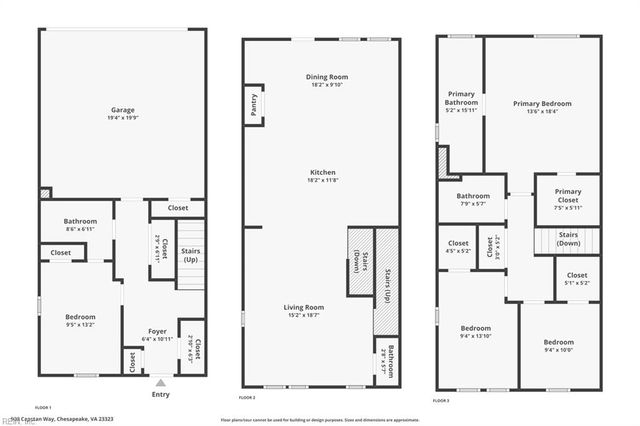 908 Capstan WAY, Chesapeake, VA 23323