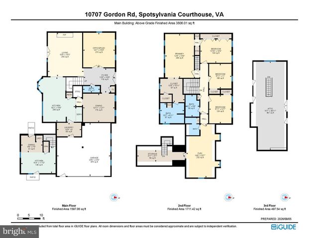 10707 GORDON RD, Spotsylvania, VA 22553