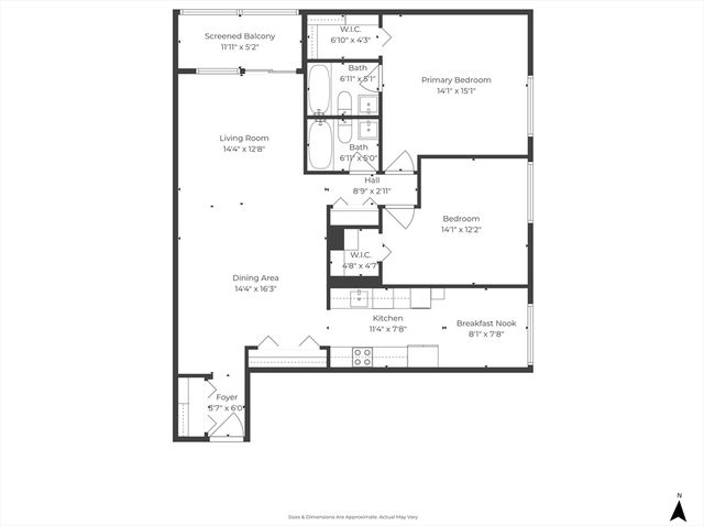 51 Melrose St 2D, Melrose, MA 02176