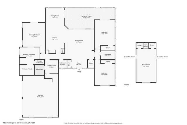 1063 Fair Hope Lane NE, Townsend, GA 31331