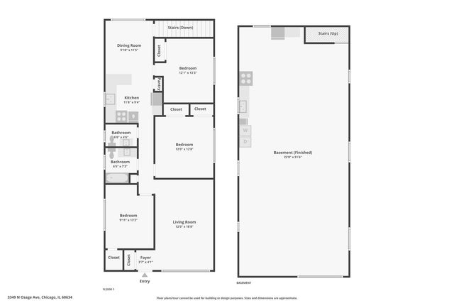 3349 N Osage Avenue, Chicago, IL 60634
