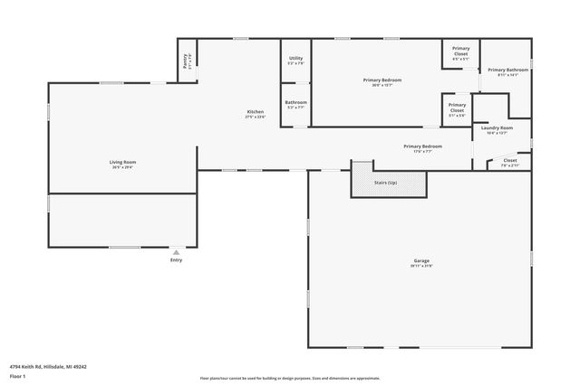 4794 Keith Road, Hillsdale, MI 49242