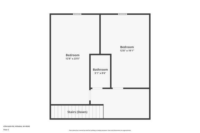 4794 Keith Road, Hillsdale, MI 49242