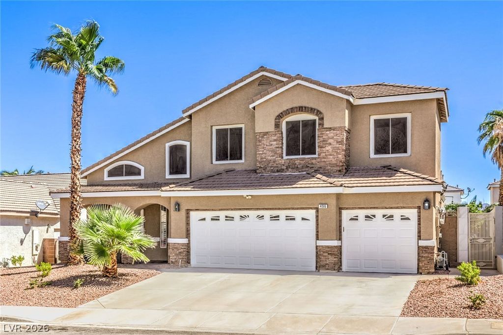 496 Melrose Heights Street, Henderson, NV 89052 — exterior