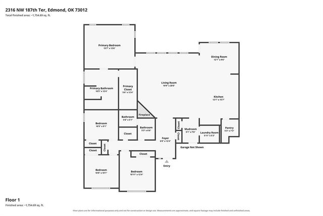 2316 NW 187th Terrace, Edmond, OK 73012
