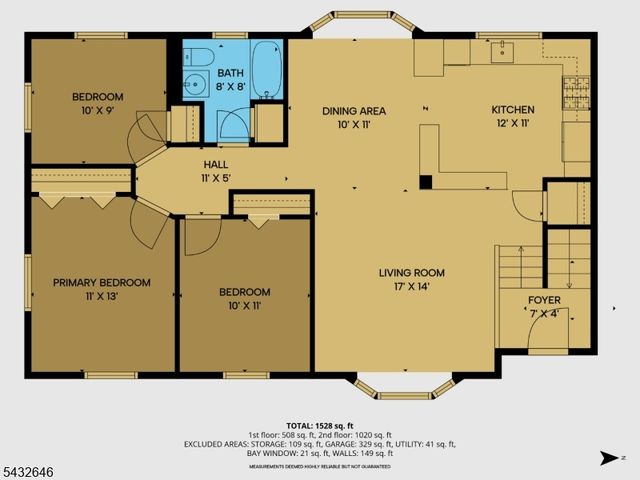 129 Chestnut St, Bridgewater Twp., NJ 08807