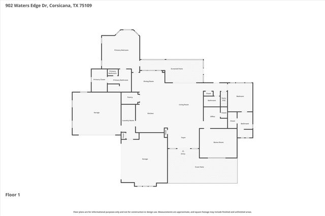 902 Waters Edge Drive, Corsicana, TX 75109