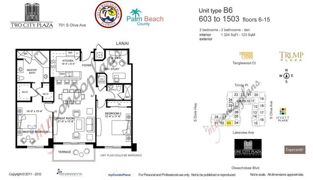 701 S OLIVE Avenue 1203, West Palm Beach, FL 33401