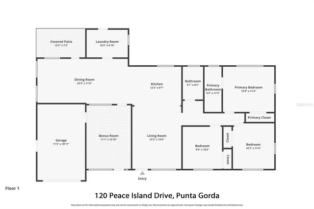120 PEACE ISLAND DRIVE, Punta Gorda, FL 33950