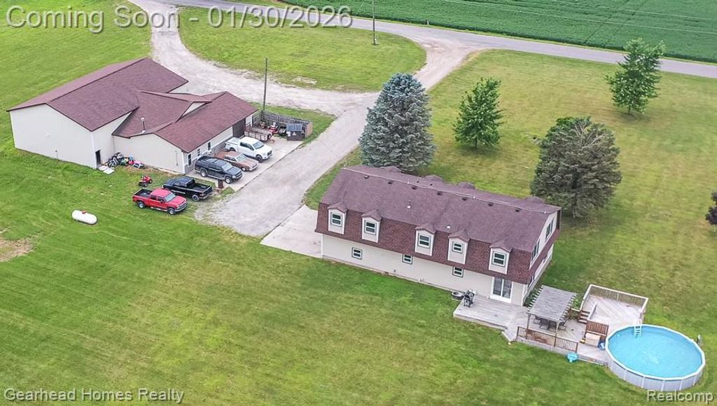 1850 N Gramer Road, Leroy Township, MI 48892