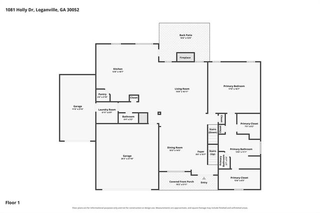 1081 Holly Drive, Loganville, GA 30052