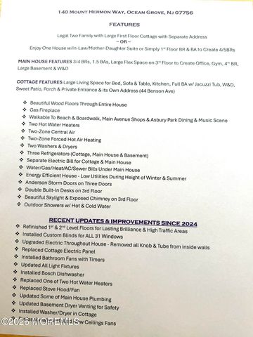 140 Mount Hermon Way, Ocean Grove, NJ 07756