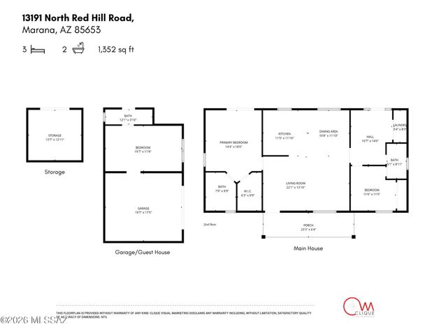 13191 N Red Hill Road, Marana, AZ 85653