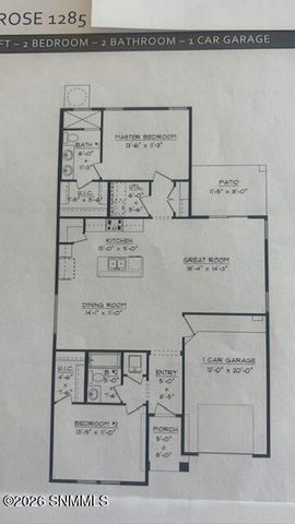 1136 Water Garden Avenue, Sunland Park, NM 88063